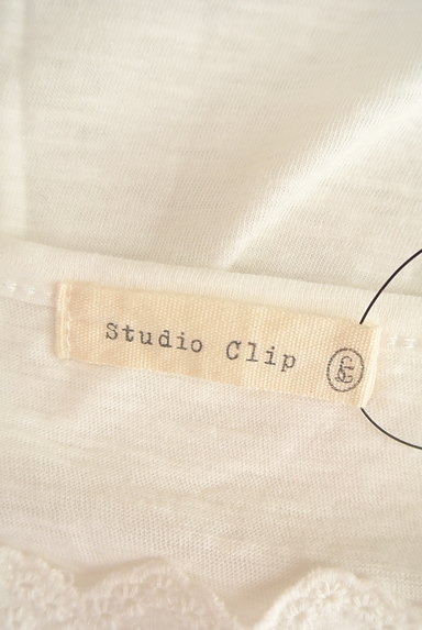 studio CLIP（スタディオクリップ）の古着「レース切替ロングキャミソール（キャミソール・タンクトップ）」大画像６へ