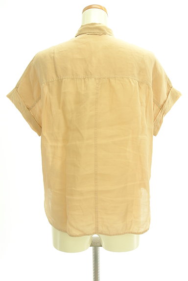 TOMORROWLAND（トゥモローランド）の古着「シアーリネンワイドシャツ（カジュアルシャツ）」大画像２へ