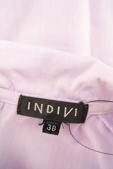 INDIVI（インディヴィ）の古着「衿付きパステルカットソー（カットソー・プルオーバー）」大画像６へ
