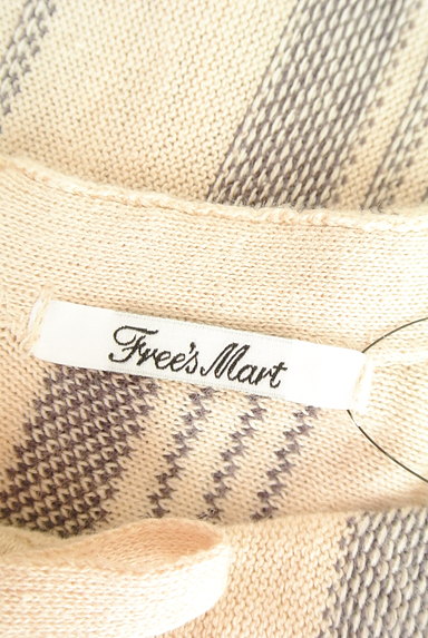 FREE'S MART（フリーズマート）の古着「ストライプ＆フリンジワンピース（ワンピース・チュニック）」大画像６へ