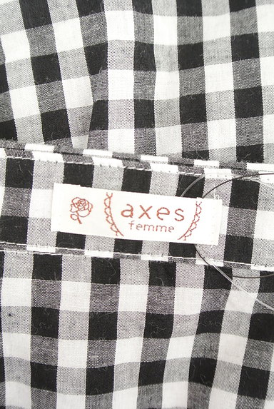 axes femme（アクシーズファム）の古着「バルーン袖スキッパーシャツ（カジュアルシャツ）」大画像６へ