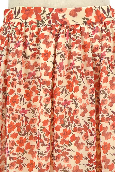 MERCURYDUO（マーキュリーデュオ）の古着「小花柄ロングテールスカート（ロングスカート・マキシスカート）」大画像４へ