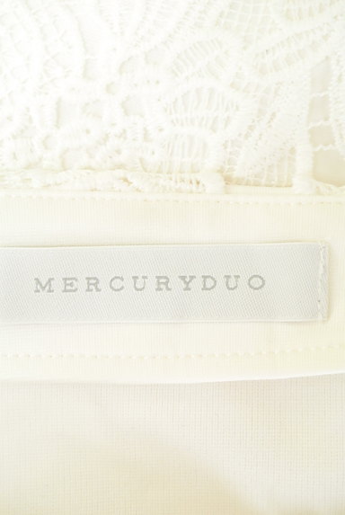 MERCURYDUO（マーキュリーデュオ）の古着「総刺繍レース台形ミニスカート（ミニスカート）」大画像６へ
