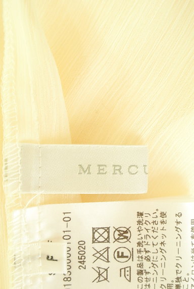 MERCURYDUO（マーキュリーデュオ）の古着「エアリーシフォン７分袖ロングカーデ（カーディガン・ボレロ）」大画像６へ