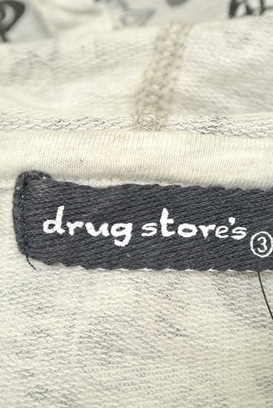 drug store's（ドラッグストアーズ）の古着「ワッペン付きジップアップパーカー（スウェット・パーカー）」大画像６へ