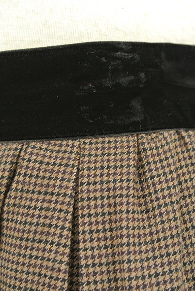 Banner Barrett（バナーバレット）の古着「マイクロ千鳥柄フレアロングスカート（ロングスカート・マキシスカート）」大画像４へ