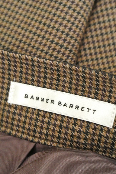 Banner Barrett（バナーバレット）の古着「マイクロ千鳥柄フレアロングスカート（ロングスカート・マキシスカート）」大画像６へ