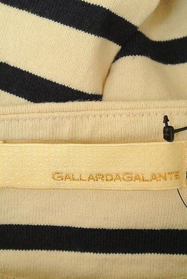 GALLARDAGALANTE（ガリャルダガランテ）の古着「ボトルネックボーダーカットソー（カットソー・プルオーバー）」大画像６へ