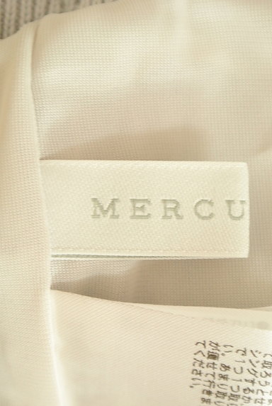 MERCURYDUO（マーキュリーデュオ）の古着「リブニットセットアップ（セットアップ（ジャケット＋スカート））」大画像６へ