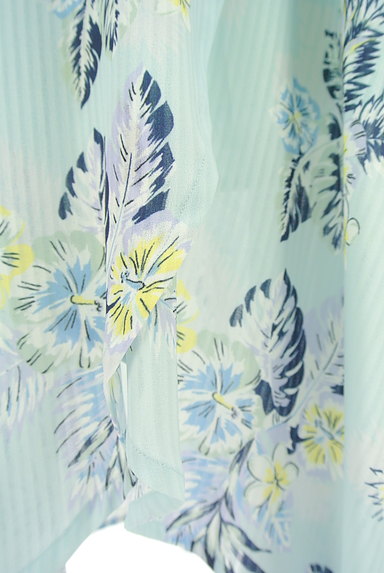 MERCURYDUO（マーキュリーデュオ）の古着「花柄マキシラップスカート（スカート）」大画像５へ