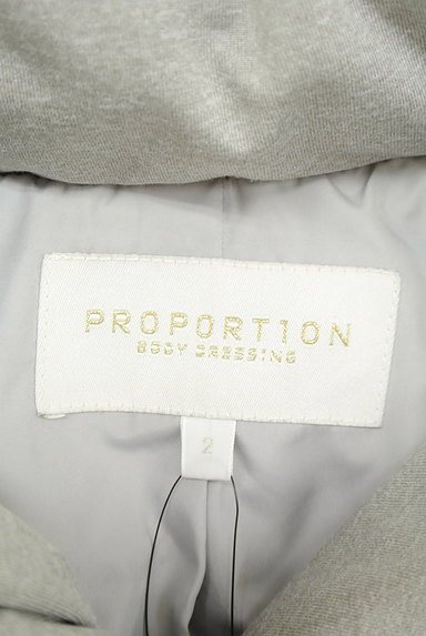 PROPORTION BODY DRESSING（プロポーションボディ ドレッシング）の古着「ボリューム襟ロングダウンコート（ダウンジャケット・ダウンコート）」大画像６へ