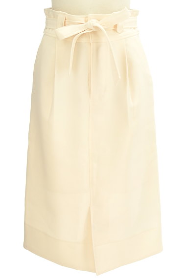 MERCURYDUO（マーキュリーデュオ）の古着「ウエストリボンミモレ丈スカート（スカート）」大画像１へ