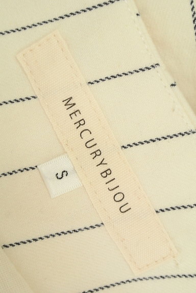 MERCURYDUO（マーキュリーデュオ）の古着「ストライプ柄タイトミニスカート（ミニスカート）」大画像６へ