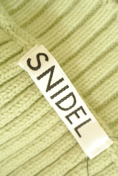 Snidel（スナイデル）の古着「コンパクト５分袖リブニット（ニット）」大画像６へ