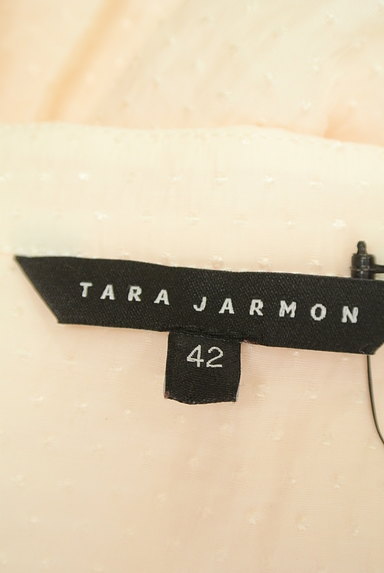 TARA JARMON（タラジャーモン）の古着「シアードット刺繍ブラウス（カットソー・プルオーバー）」大画像６へ