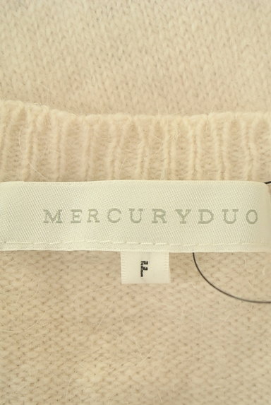 MERCURYDUO（マーキュリーデュオ）の古着「Ｖネックフワフワニット（ニット）」大画像６へ