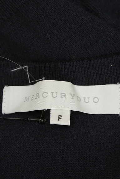 MERCURYDUO（マーキュリーデュオ）の古着「花レース７分袖ニットトップス（ニット）」大画像６へ
