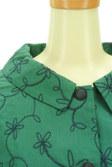 Jocomomola（ホコモモラ）の古着「花刺繍デザインジャケット（ジャケット）」大画像５へ