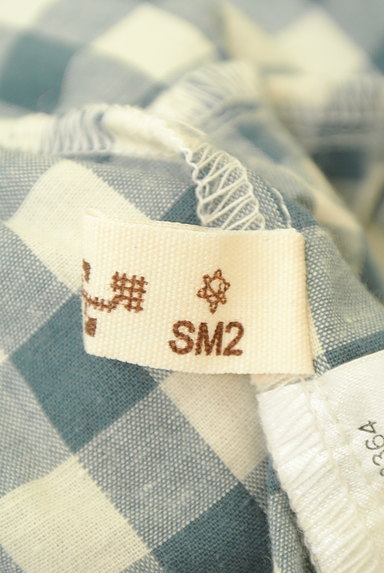 SM2（サマンサモスモス）の古着「チェック柄膝下丈フレアスカート（スカート）」大画像６へ