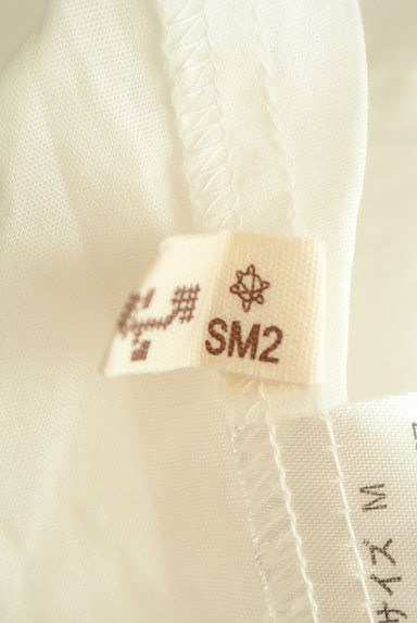 SM2（サマンサモスモス）の古着「スカラップ刺繍レースシャツ（カジュアルシャツ）」大画像６へ