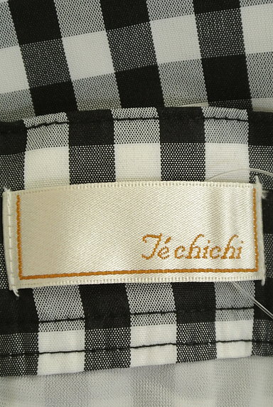 Te chichi（テチチ）の古着「チェック柄ナローフレアマキシスカート（ロングスカート・マキシスカート）」大画像６へ