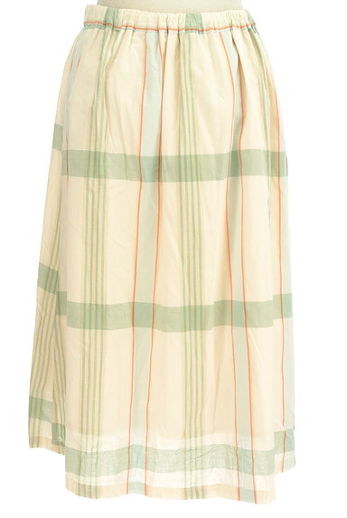 SM2（サマンサモスモス）の古着「チェック柄ロングスカート（スカート）」大画像２へ