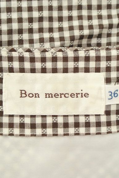 Bon mercerie（ボンメルスリー）の古着「リボンテープパフ袖ワンピース（ワンピース・チュニック）」大画像６へ