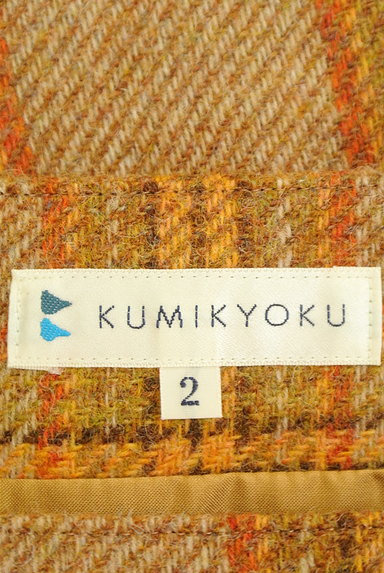 KUMIKYOKU（組曲）の古着「サイドタックチェック柄ウールスカート（スカート）」大画像６へ