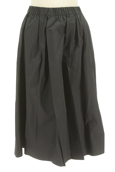 BLACK BY MOUSSY（ブラックバイマウジー）の古着「ナイロンミモレ丈スカート（ロングスカート・マキシスカート）」大画像１へ
