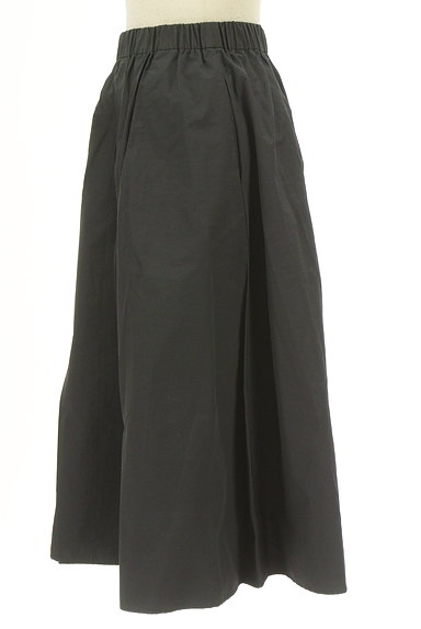 BLACK BY MOUSSY（ブラックバイマウジー）の古着「ナイロンミモレ丈スカート（ロングスカート・マキシスカート）」大画像３へ