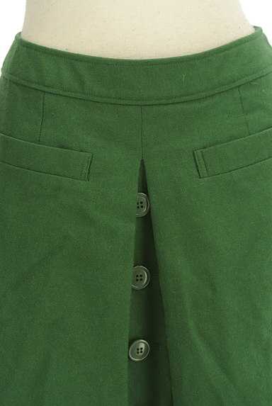 Te chichi（テチチ）の古着「タックスリットボタン膝丈スカート（スカート）」大画像４へ