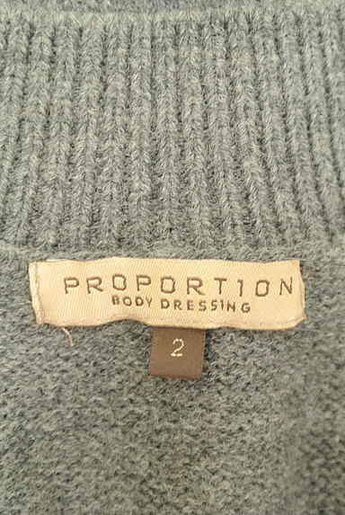 PROPORTION BODY DRESSING（プロポーションボディ ドレッシング）の古着「パフスリーブボートネックニット（ニット）」大画像６へ
