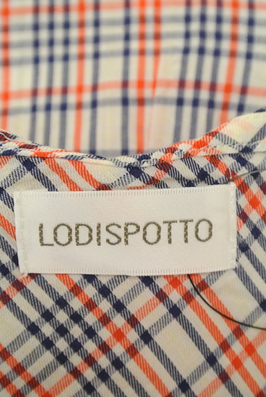 LODISPOTTO（ロディスポット）の古着「レース丸襟チャック柄ブラウス（ブラウス）」大画像６へ