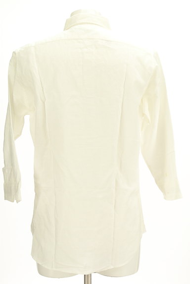 AZUL by moussy（アズールバイマウジー）の古着「ボタンアクセント七分袖シャツ（カジュアルシャツ）」大画像２へ