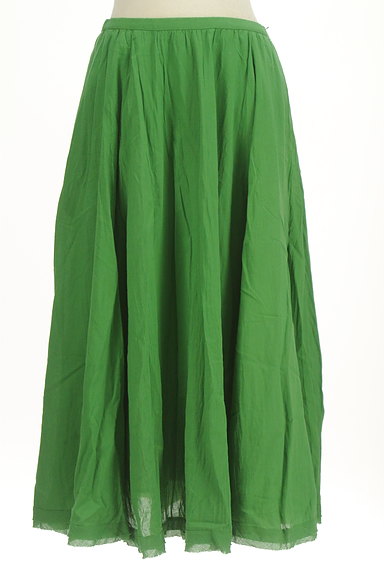 Jocomomola（ホコモモラ）の古着「コットンフレアロングスカート（ロングスカート・マキシスカート）」大画像１へ