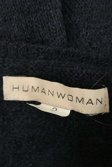 HUMAN WOMAN（ヒューマンウーマン）の古着「ボートネック起毛ニットトップス（ニット）」大画像６へ