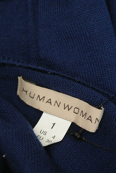 HUMAN WOMAN（ヒューマンウーマン）の古着「シンプル七分袖カーディガン（カーディガン・ボレロ）」大画像６へ