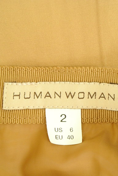HUMAN WOMAN（ヒューマンウーマン）の古着「シャイニータックスカート（スカート）」大画像６へ