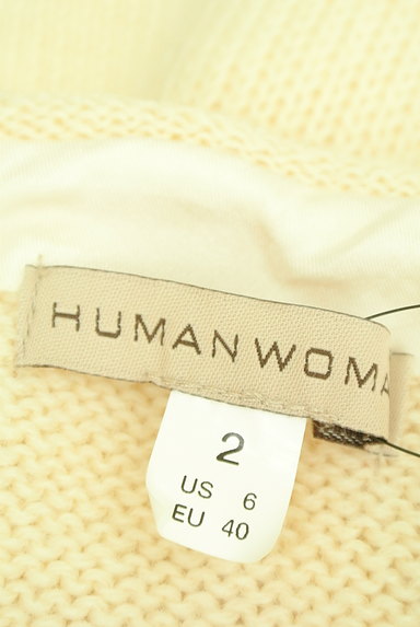 HUMAN WOMAN（ヒューマンウーマン）の古着「サイド透かし編みカーディガン（カーディガン・ボレロ）」大画像６へ