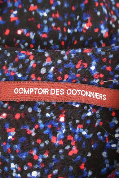 Comptoir des Cotonniers（コントワーデコトニエ）の古着「総柄ワンピース（ワンピース・チュニック）」大画像６へ
