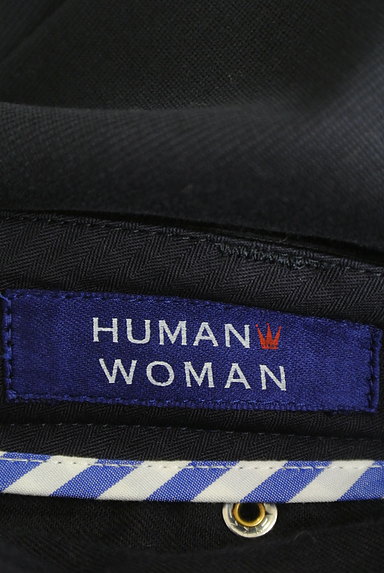 HUMAN WOMAN（ヒューマンウーマン）の古着「ストレートシンプルパンツ（パンツ）」大画像６へ