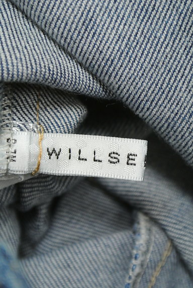WILLSELECTION（ウィルセレクション）の古着「ウエストリボンデニムスカート（スカート）」大画像６へ