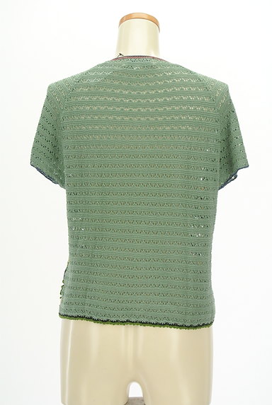 Jocomomola（ホコモモラ）の古着「透かし編みマルチカーディガン（カーディガン・ボレロ）」大画像２へ