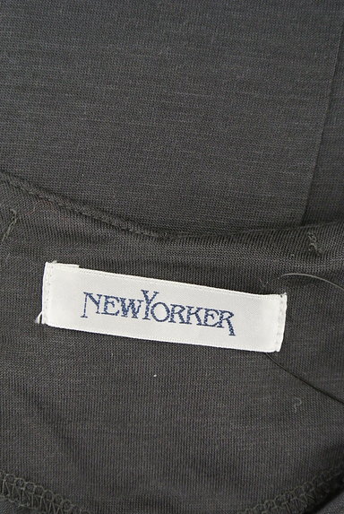 NEW YORKER（ニューヨーカー）の古着「タックドレープロングカットソー（カットソー・プルオーバー）」大画像６へ