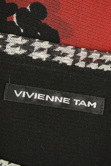 VIVIENNE TAM（ヴィヴィアンタム）の古着「チュール変形ドレープ切替カットソー（カットソー・プルオーバー）」大画像６へ