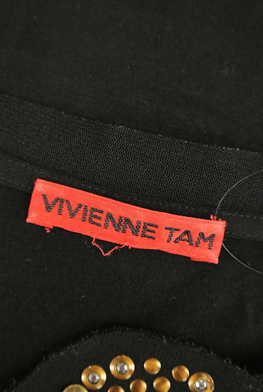 VIVIENNE TAM（ヴィヴィアンタム）の古着「バタフライスタッズロングカットソー（カットソー・プルオーバー）」大画像６へ