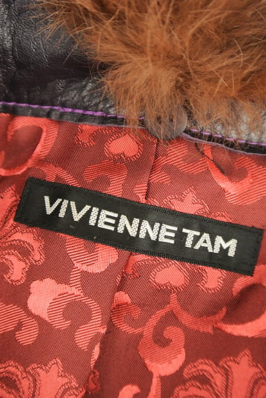 VIVIENNE TAM（ヴィヴィアンタム）の古着「ファー付ラムレザージャケット（ジャケット）」大画像６へ