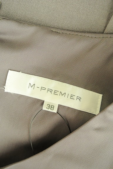 M-premier（エムプルミエ）の古着「ラメティアードフリルワンピース（ワンピース・チュニック）」大画像６へ