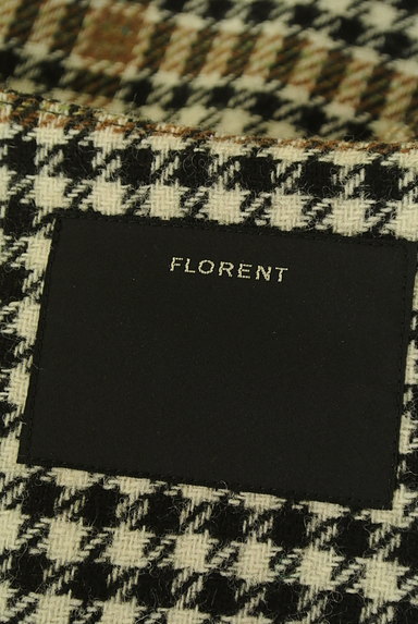 FLORENT（フローレント）の古着「ガウン風千鳥柄ロングコート（コート）」大画像６へ