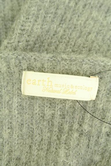 earth music&ecology（アースミュージック＆エコロジー）の古着「ボートネックリブニット（セーター）」大画像６へ